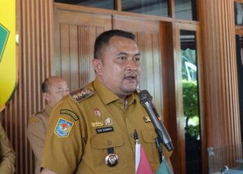 Bupati Bogor Rudy Susmanto komitmen mengawal pembangunan Akademi Olahraga Nasional.(Foto: Humas Pemkab Bogor)