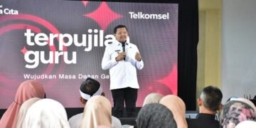Bupati Sumedang Dony Ahmad Munir berikan sambutan Pelatihan AI.(Foto: Humas Pemkab Sumedang)