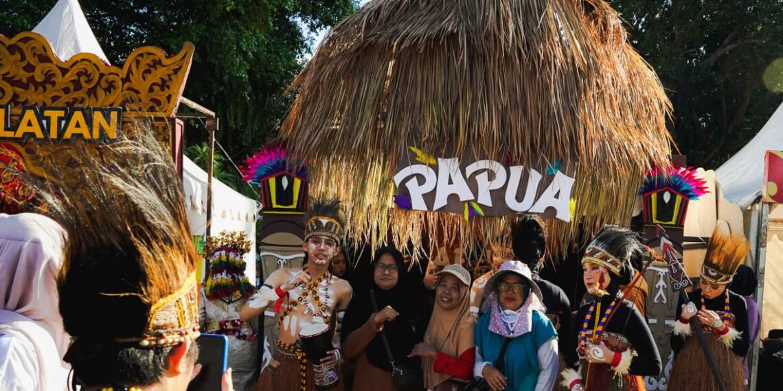 Festival Budaya Nusantara XVII 2026 hadir atas kolaborasi Pemerintah Kabupaten Bogor dan mahasiswa Program Studi Komunikasi Digital Media Sekolah Vokasi IPB.(Foto: Humas Pemkab Bogor)