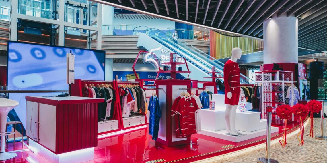 Gerai Garuda Store.(Foto: Humas PSSI)