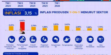 Harga produsen TW I 2026