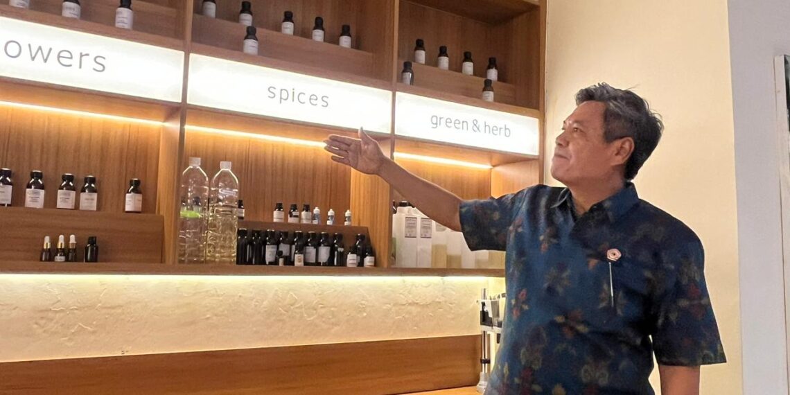 Hilirisasi Atsiri Melalui Pengembangan Pusat Flavor and Fragrance di Bali.(Foto: Kemenperin)