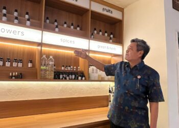 Hilirisasi Atsiri Melalui Pengembangan Pusat Flavor and Fragrance di Bali.(Foto: Kemenperin)