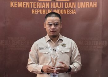 Juru Bicara Kementerian Haji dan Umrah, Ichsan Marsha, menegaskan bahwa permasalahan tersebut bukan disebabkan oleh tidak tersedianya makanan, melainkan akibat kesalahan dalam prosedur distribusi di lapangan.(Foto: HUmas Kemenhaj)