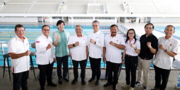 Indonesia Short Course Emerging Series akan berlangsung pada tanggal 4-6 Juni 2026. Event tersebut hadir dari kolaborasi Komite Olahraga Nasional Indonesia (KONI) Pusat, Federasi Akuatik Indonesia, Barito Pacific, Chandra Asri dan Barito Renewables.(Foto: KONI Pusat)