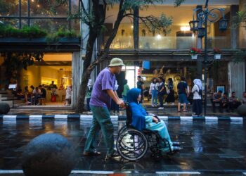 Kunjungan wisatawan di Jalan Braga Kota Bandung.(Foto: Humas Pemkot Bandung)