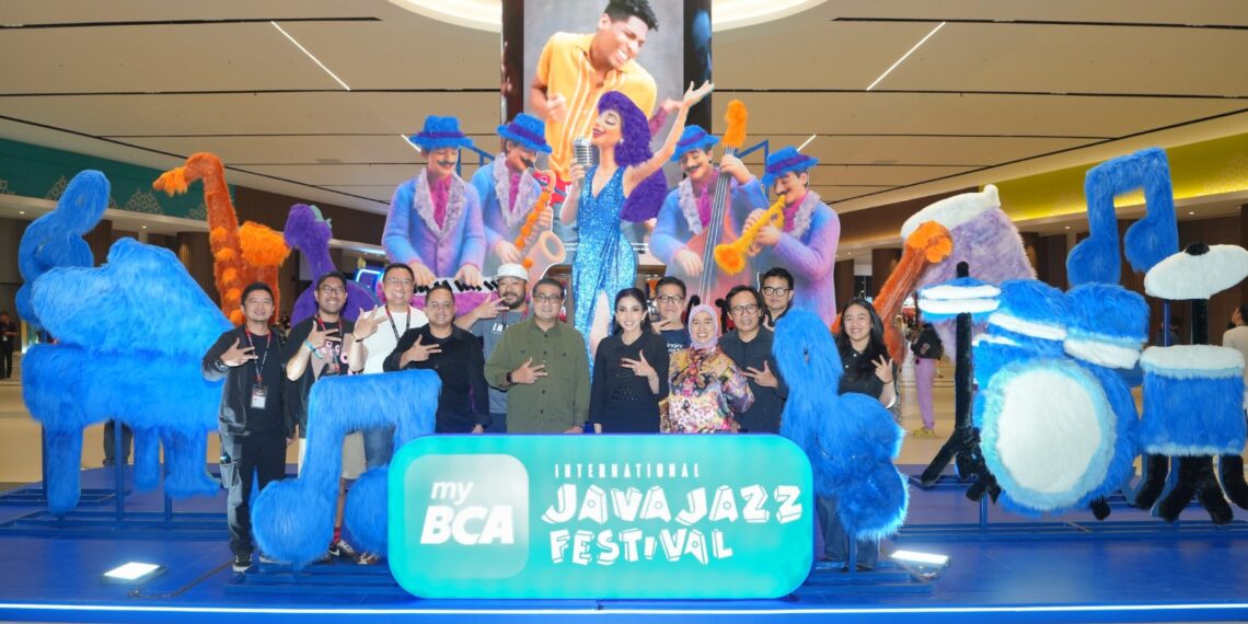Menteri Ekonomi Kreatif, Teuku Riefky Harsya, menghadiri International Java Jazz Festival 2026 di Nice PIK 2, Tangerang, Sabtu (30/5/2026).(Foto: Dok. Humas Kementerian Ekraf)