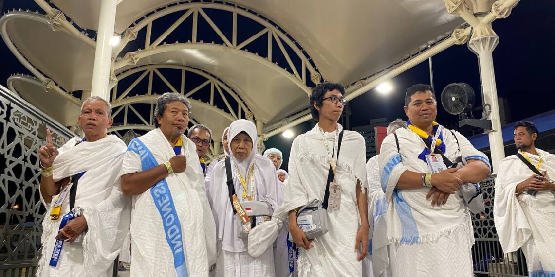Jemaah haji 2026 asal Indonesia.(Foto: Humas Kemenhaj)