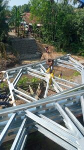Jembatan bailey.(Foto: Humas Pemkab Bogor)