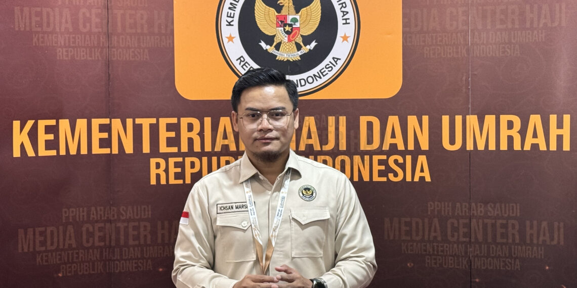 Juru Bicara Kemenhaj, Ichsan Marsha mengatakan jemaah haji di Tanah Suci dilarang melakukan city tour atau ziarah jelang puncak ibadah haji.(Foto: Humas Kemenhaj)