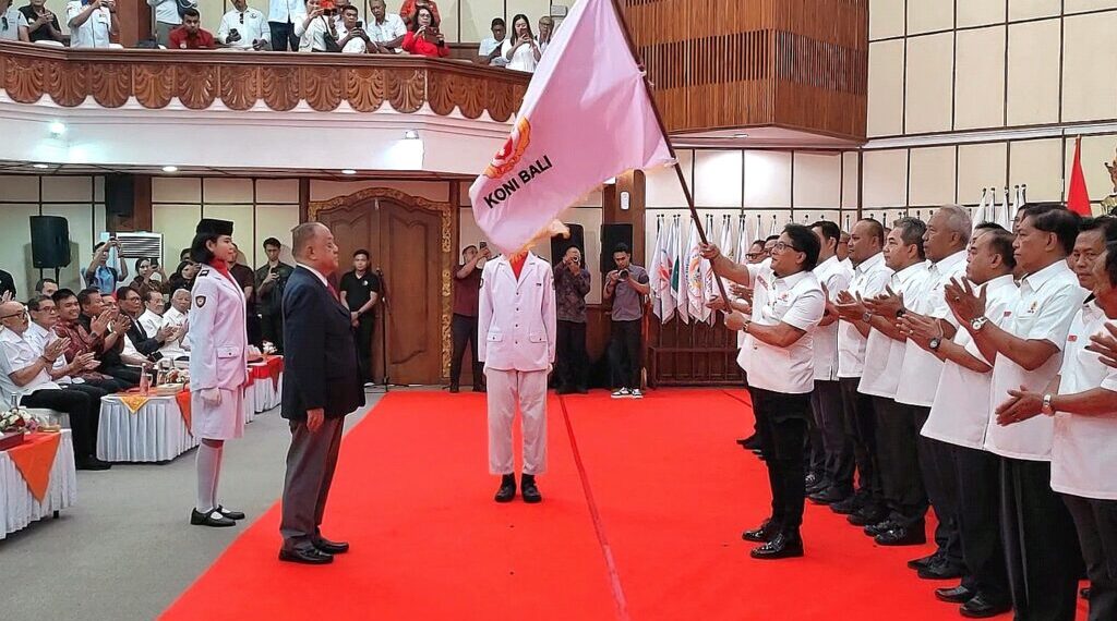 Pelantikan pengurus KONI Bali 2026-2030.(Foto: Humas KONI Pusat)