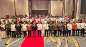 KONI Sulsel 2025-2029 resmi dilantik dengan sejumlah harapan prestasi olahraga Negeri Anging Mamiri semakin maju semakin bagus.(Foto: KONI Pusat)