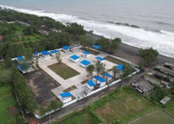 Kampung Nelayan Merah Putih.(Foto: Dok. Setneg)