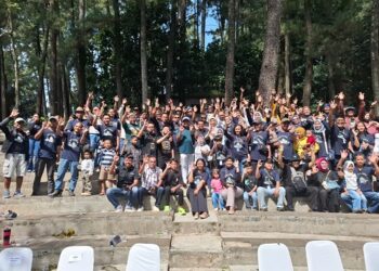 Komunitas Toyota Corolla gathering di Sumedang.(Foto: Humas Pemkab Sumedang)
