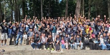 Komunitas Toyota Corolla gathering di Sumedang.(Foto: Humas Pemkab Sumedang)