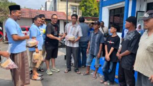 Kurban ramah lingkungan ala PWI Indramayu.(Foto: Istimewa)