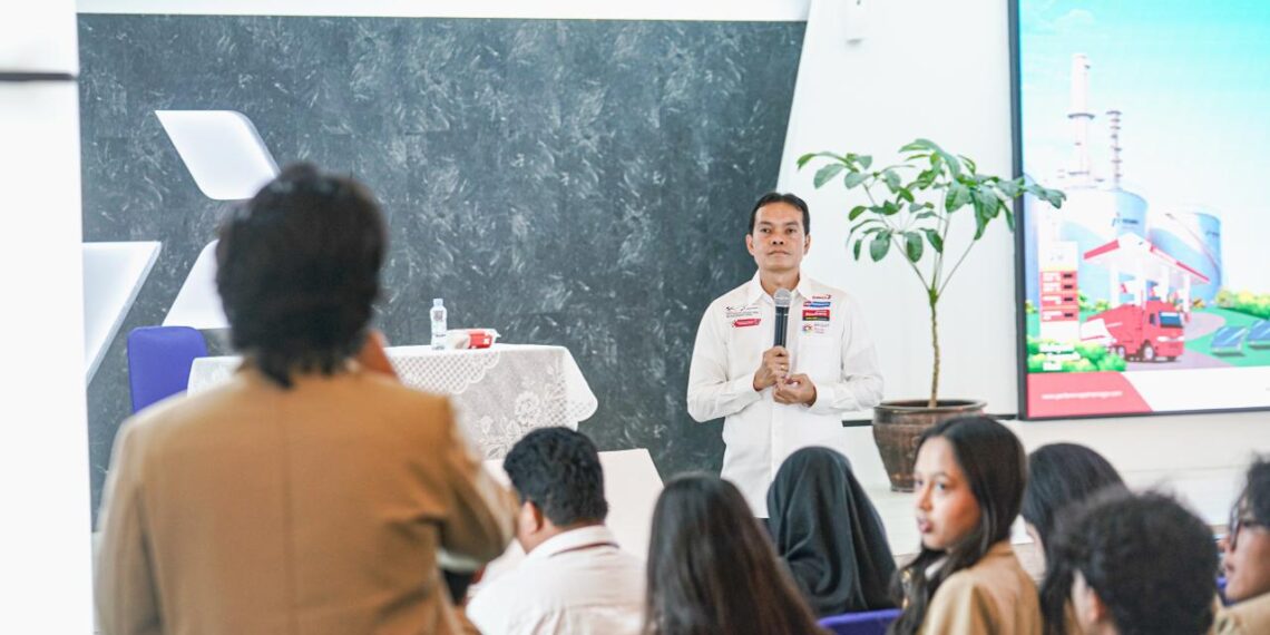 Mahasiswa FEB UGM kunjungi PT Pertamina Patra Niaga.(Foto: Istimewa)