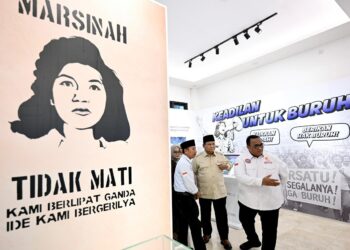 Museum Ibu Marsinah di Nganjuk Jawa Timur.(Foto: Dok. Setneg)