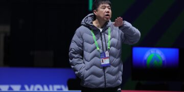 Pelatih Antonius Budi Ariantho.(Foto: Humas PBSI)