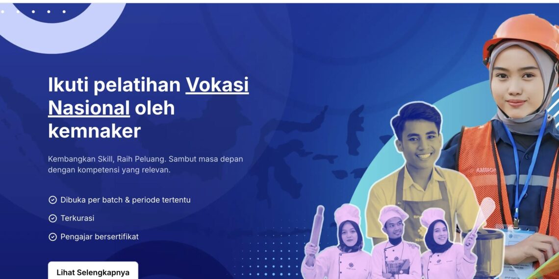 Pelatihan Vokasi Nasional.(Image: Kemnaker Via Setneg)