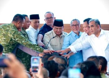 KDKMP atau Koperasi Desa/Kelurahan Merah Putih (KDKMP) diresmikan Presiden Prabowo Subianto.(Foto: Humas Kemenkop)