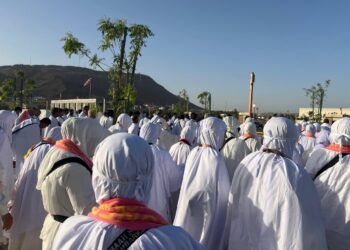 Pergerakan kloter jemaah haji.(Foto: Humas Kemenhaj)