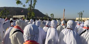Pergerakan kloter jemaah haji.(Foto: Humas Kemenhaj)