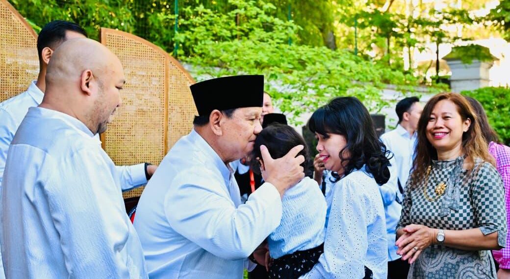 Suasana Wisma Indonesia di Paris Prancis saat Presiden hadir di Paris Prancis.(Foto: Setneg)