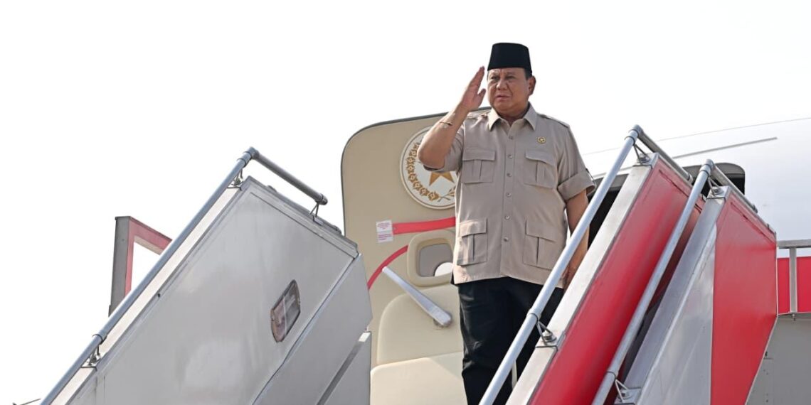Presiden Prabowo Subianto bertolak menuju Cebu, Filipina, pada Kamis (07/05/2026), dalam rangka menghadiri Konferensi Tingkat Tinggi (KTT) ke-48 ASEAN yang berlangsung pada 7-8 Mei 2026.(Foto: Setneg)