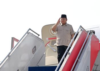 Presiden Prabowo Subianto bertolak menuju Cebu, Filipina, pada Kamis (07/05/2026), dalam rangka menghadiri Konferensi Tingkat Tinggi (KTT) ke-48 ASEAN yang berlangsung pada 7-8 Mei 2026.(Foto: Setneg)