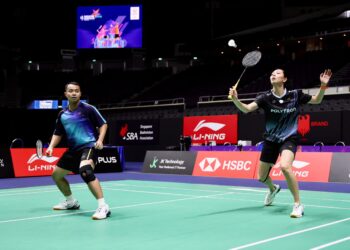 Pasangan ganda campuran Rehan Naufal Kusharjanto/Gloria Emanuelle Widjaja.(Foto: Humas PBSI)