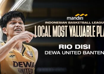 Rio Disi dari Dewa United.(Foto: Humas IBL)