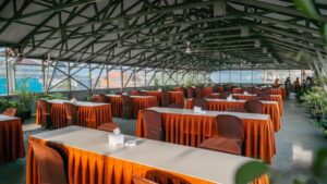 Area rooftop biasa digunakan untuk breakfast.(Foto: Istimewa)