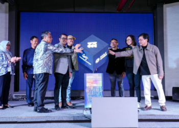 Peluncurkan The 5th World Conference on Creative Economy (WCCE) 2026 di Autograph Tower, Jakarta, Rabu (6 Mei 2026).(Foto: Humas Ekraf)