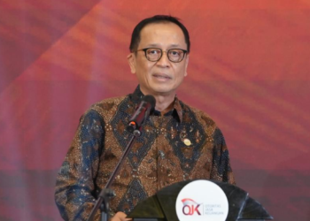 Kepala Eksekutif Pengawas Perbankan OJK Dian Ediana Rae menegaskan bahwa upaya mendorong pertumbuhan kredit yang sehat dan berkelanjutan perlu disertai dengan kepastian hukum bagi pelaku industri perbankan.(Foto: Humas OJK)