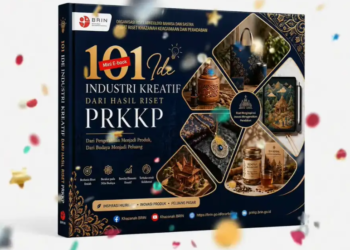 BRIN meluncurkan e-book 101 Ide Industri Kreatif.(Image: Humas BRIN)