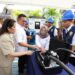 Menteri Perdagangan Budi Santoso meluncurkan Layanan Persetujuan Tipe, Tera, dan Tera Ulang Alat Ukur Pengisi Daya Kendaraan Listrik di Kantor Kementerian Perdagangan, Jakarta, Senin 25 Mei 2026.(Foto: Humas Kemendag)