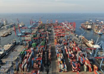 Terminal peti kemas Pelindo.(Foto: Pelindo)