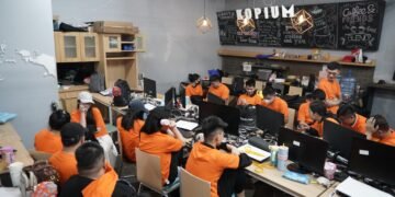 Sindikat judol internasional yang diduga melibatkan 320 WN kini sedang didalami oleh Direktorat Jenderal Imigrasi.(Foto: Ditjen Imigrasi)