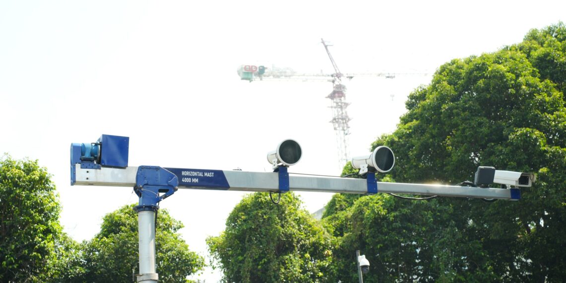 Perangkat tilang elektronik ETLE.(FOto: Korlantas Polri)