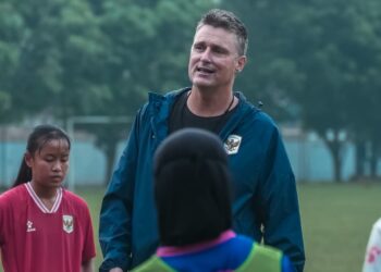 Pelatih Timas U17 Putri Indonesia, Timo Scheunemann.(Foto: Humas PSSI)