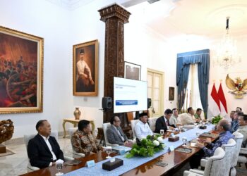 Pertemuan Presiden Prabowo dengan sejumlah Tokoh Ekonomi Nasional.(Foto: Setkab)
