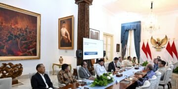 Pertemuan Presiden Prabowo dengan sejumlah Tokoh Ekonomi Nasional.(Foto: Setkab)