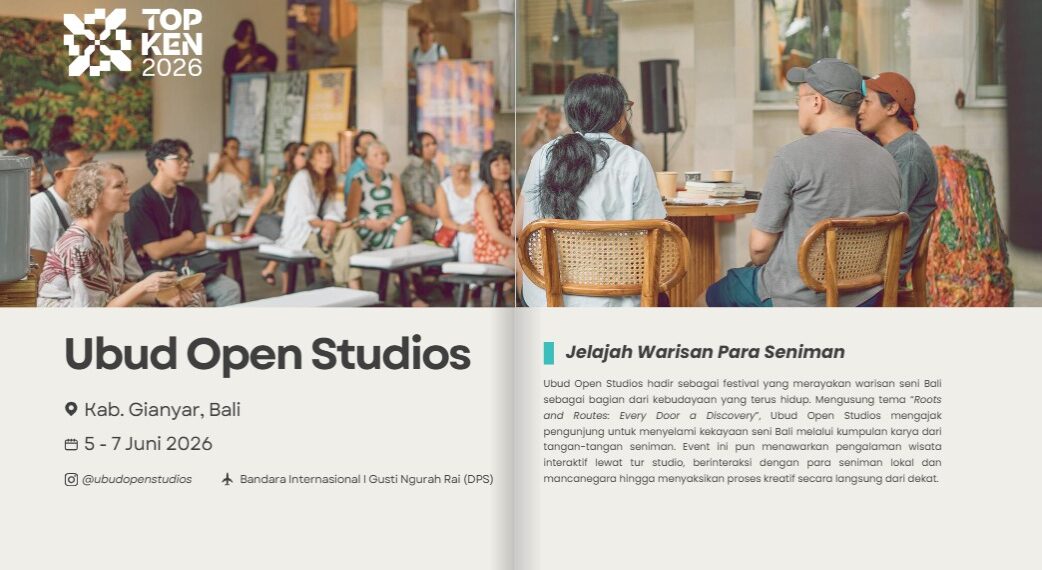 Open Ubud Studios.(Foto: Humas Kemenpar)
