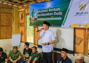 Wali Kota Bogor, Dedie A. Rachim menyebutkan jumlah hewan kurban naik dari tahun sebelumnya.(Foto: Humas Pemkot Bogor)