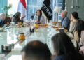 Wakil Menteri Ekonomi Kreatif, Irene Umar, menerima audiensi World Dance Crew Championships (WDCC) bersama Suwe Ora Jamu, Jakarta, Rabu (20/5/2026).(Foto: Humas Kemenekraf)