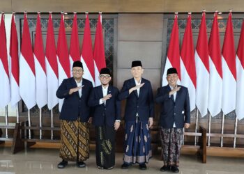 Wakil Menteri Haji dan Umrah Dahnil Anzar Simanjuntak (kedua kiri).(Foto: Humas Kemenhaj)