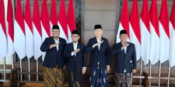 Wakil Menteri Haji dan Umrah Dahnil Anzar Simanjuntak (kedua kiri).(Foto: Humas Kemenhaj)