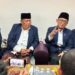 Wakil Menteri Haji dan Umrah Dahnil Anzar Simanjuntak (kedua kanan) menjelaskan soal data pembayaran dam oleh jemaah haji.(Foto: Humas Kemenhaj)