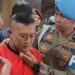 Taufik Hidayat (30), saat dihadirkan dalam konferensi pers di Mapolda Jawa Barat, Jum'at (26/06/2026).(Foto:Istimewa).